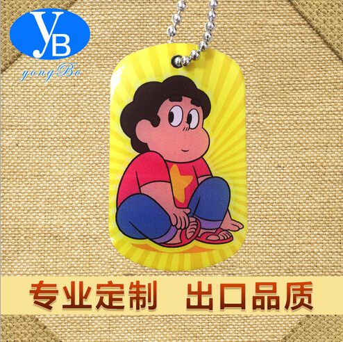 定制印刷滴膠狗牌 鋁狗牌金屬狗牌金屬吊牌 logo可定制