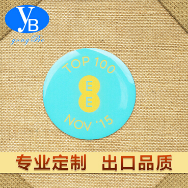 金屬圓形胸章徽章 個性徽章 品牌形象金屬胸章批發定制